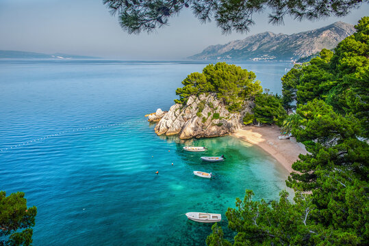 Brela, Croatia, Chorwacja