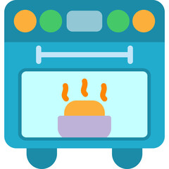 Obraz premium Bakery Oven Icon
