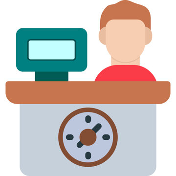 Store Pickup Counter Icon