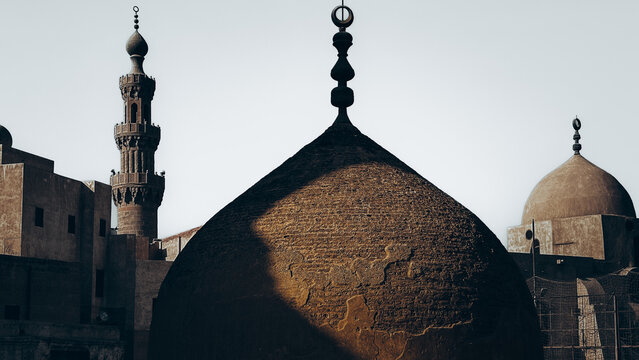 Prince Khayrbak Funerary Complex, Historic Cairo, Egypt &mdash; A Masterpiece of Late Mamluk Architecture,This unique monument was built in 1502 (908 AH) by Prince Khayrbak, a prominent Circassian Mamluk em