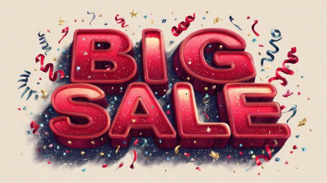 Dynamic typography artwork for marketing campaigns with striking headline