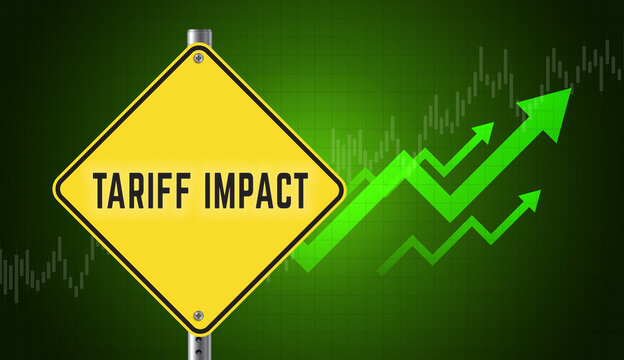 Tariff Impact on Stock Market Growth, Bullish Trend Despite Economic Headwinds, Green Arrows Finance Background