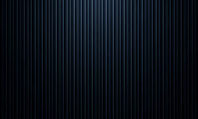 Fototapeta premium Dark Vertical Lines Abstract Background with Metallic Gradient Texture