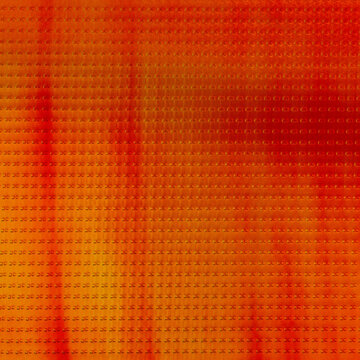 View of vibrant orange and red hues intermingle in an abstract pattern, creating a visually striking and textured ground photo, La Defense, Netherlands.