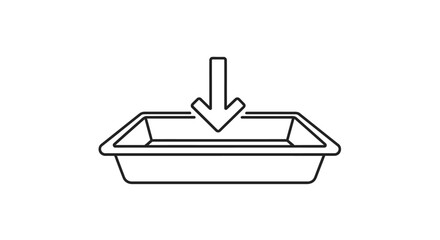 Obraz premium Hand drawn vector illustration of an electric plug and cable for a cruise ship travel icon design featuring a nautical marine vessel on a summer sea vacation