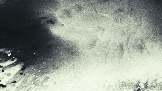 Archival footage of an old science experiment