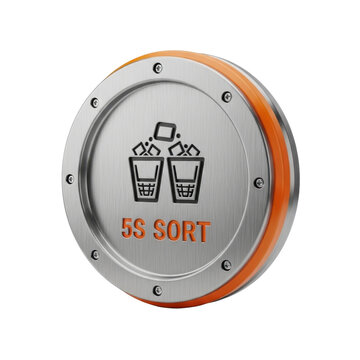 5S Sort Industrial Sign