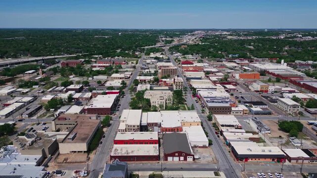 Sherman, Texas City Skyline