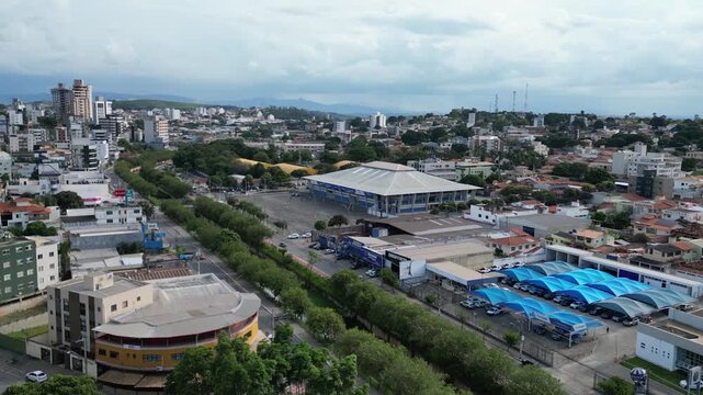 Poliesportivo Imagem Aerea Bairro Inga Betim MG - Minas Gerais Horto 