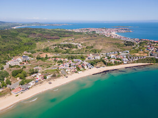 Fototapeta premium Black Sea coast near Smokinya Beach, Bulgaria