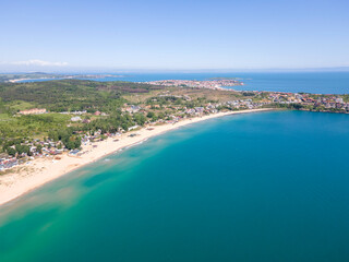 Fototapeta premium Black Sea coast near Smokinya Beach, Bulgaria