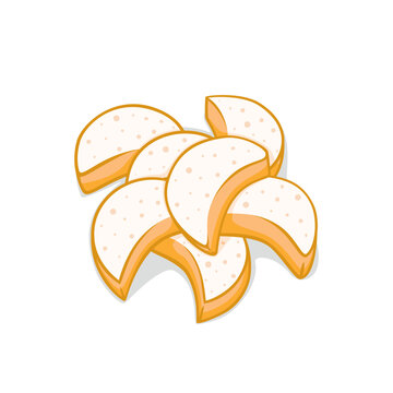 Putri Salju Pile of Fortune Cookies