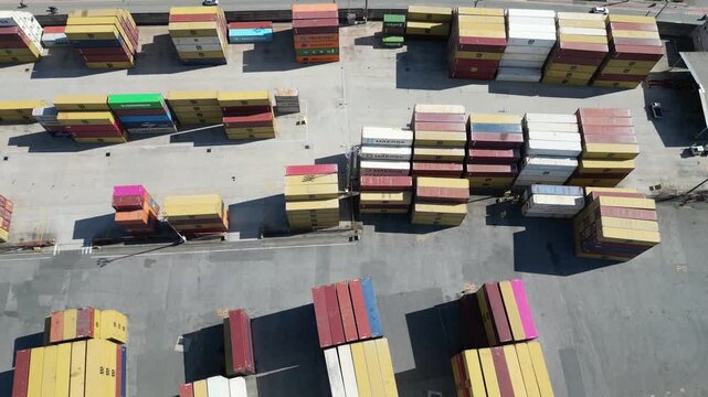 Imagens Aereas do Complexo Portu&aacute;rio de Itajai Santa Cataina Cont&ecirc;iner