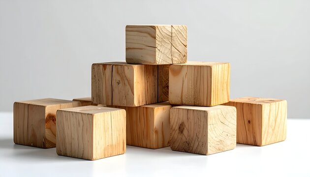 Wood cube
