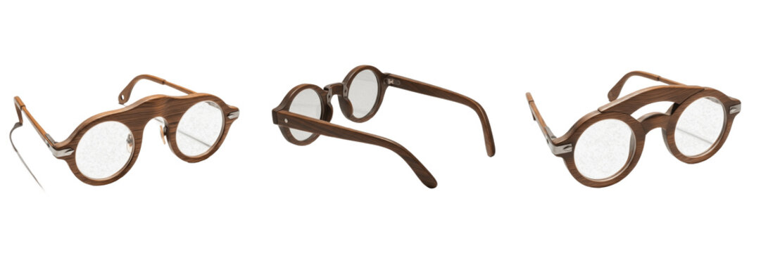 Flip up Lens Glasses, Dual Function Vision Correction, Gafas con Lente Abatible, Lunettes &agrave; Verres Relevables, Vintage Steampunk Sunglasses, Optical Reading and Sun Protection Hybrid Eyewear.
