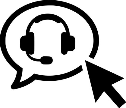 Online consultation vector icon