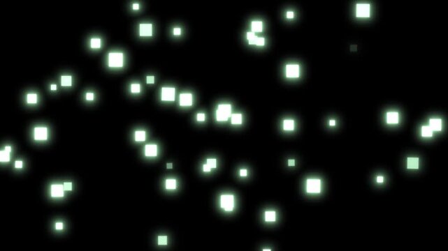 シンプル四角パーティクル