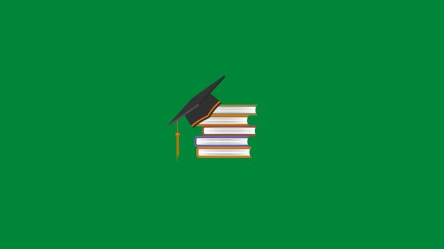 illustration of a green pencil