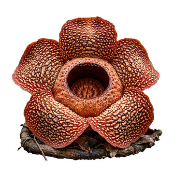 Closeup of a Rafflesia arnoldii flower the worlds largest flower.