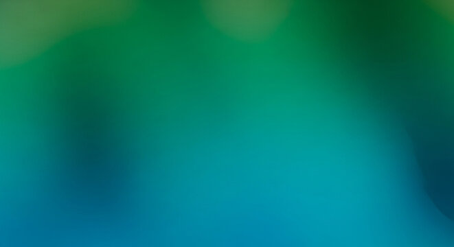 Green Blue Gradient Background Blurred Bokeh for Social Media and Website Design