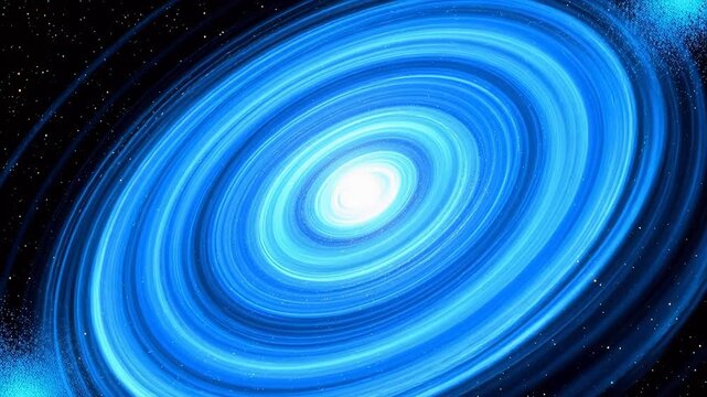 Blue spiral galaxy in space for Contemporary Lifestyle and Visual Storytelling