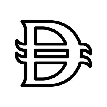UAE Dirham symbol vector illustration, Dirham Currency sign, dirham symbol new, UAE new currency sign, dirham-coins, gold coins with UAE currency logo, United Arab Emirates Dirham Logo isolated.