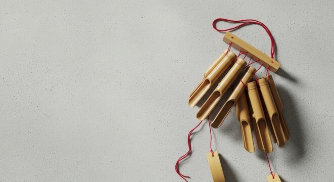 Fireworks bundle with red wires attached.