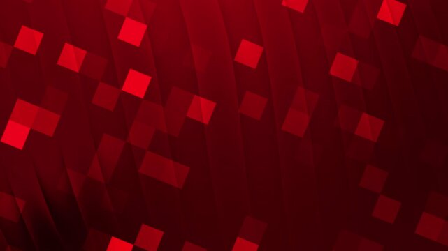 Dark red background with many blurry red squares abstract design suitable for graphic design projects, backgrounds, web design, and digital art.