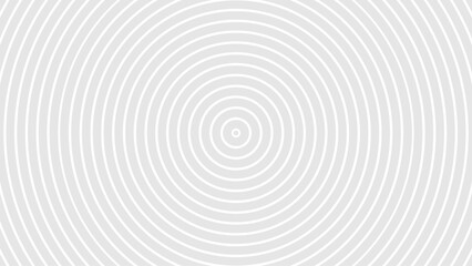 Obraz premium Concentric circles with clean and simple white lines creating an abstract circle pattern