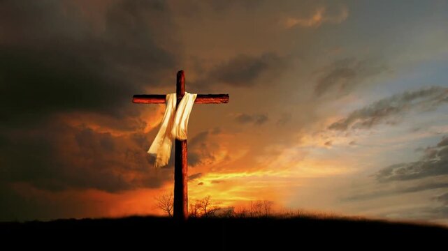 cross video for easter worship