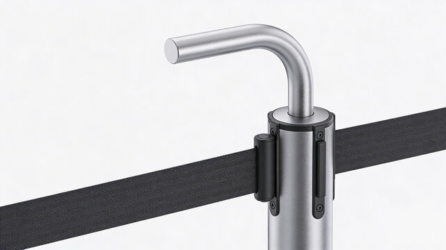 Elevate your space&rsquo;s organization with our Premium Retractable Belt Stanchion, designed for those who value both functionality and modern aesthetics. This high-quality barrier post is the perfect solu