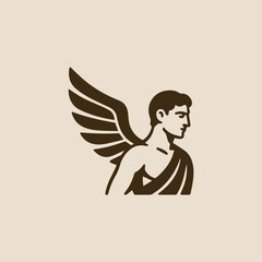 Fototapeta premium Greek Icarus Logo