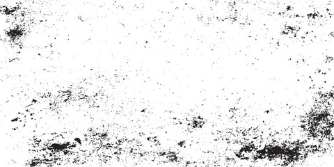 Fototapeta premium Grunge grain scratched texture vector black and white dust and scuffs texture grunge background. Vintage black and white cracked wall texture