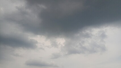 Dark stormy overcast natural sky scene © Widi Prayogo