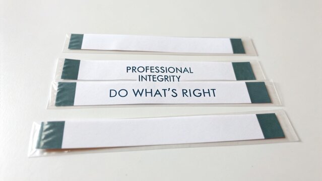 Inspiring Words on Integrity and Ethics for Professional Development and Personal Growth in a Modern Workplace Environment