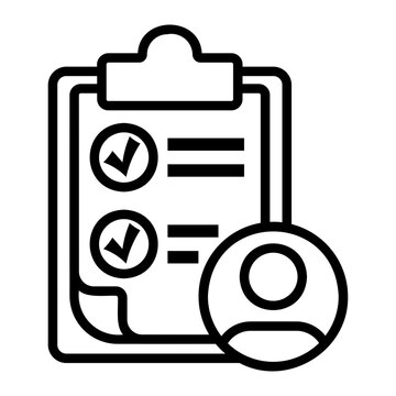 accountable Line Icon