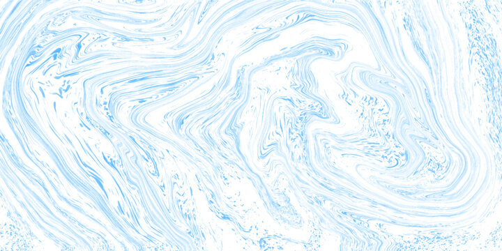 Delicate light blue and white marble texture with fine fluid swirls. This serene abstract vector background provides a peaceful aesthetic for spa, beauty, and relaxation themes.