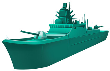 Navy Warship Vessel © Daksina Capital