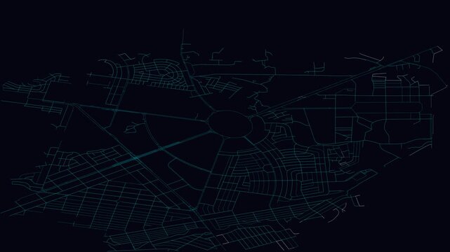 Quezon City, Philippines, City Infrastructure Expansion Animation, Urban Visualization Technology