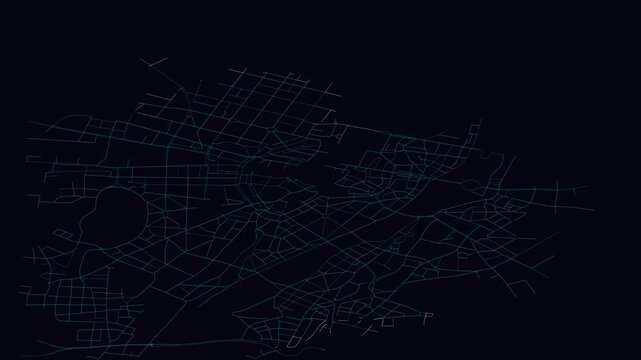 Munich, Germany, City Infrastructure Expansion Animation, Urban Visualization Technology