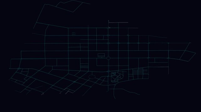 Meishan, China, City Infrastructure Expansion Animation, Urban Visualization Technology