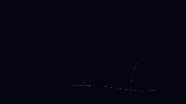 Anshan, China, City Infrastructure Expansion Animation, Urban Visualization Technology