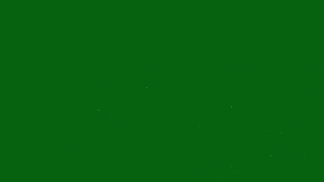 Colorful square confetti burst explosion with dynamic particles and glowing effects, celebration overlay animation on green background with alpha channel in high quality