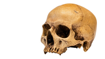 Human Skull Anatomy Detail Close-Up View © Lukas