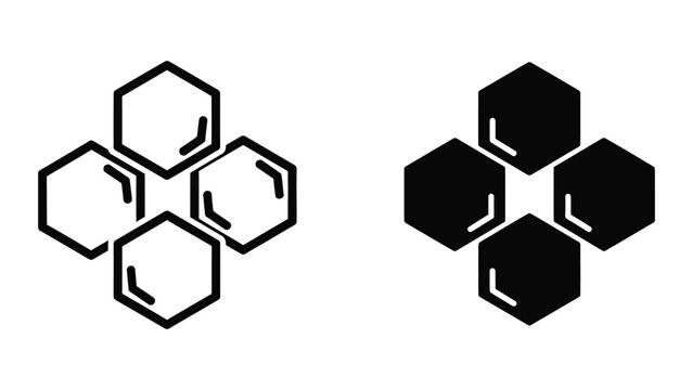 Comparison of fused benzene rings and their filled hexagonal structures in polycyclic aromatic compounds