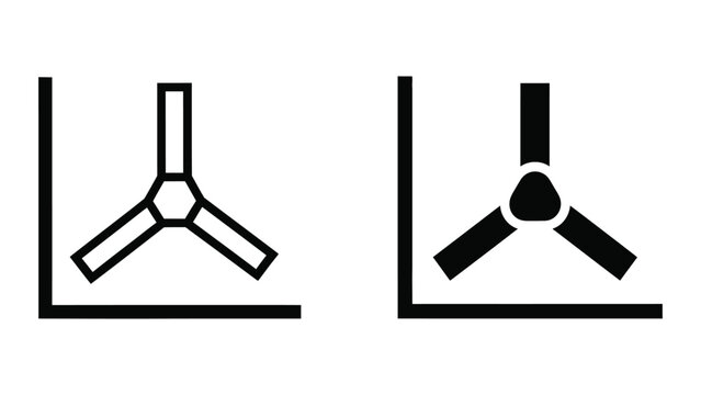 Comparison of mechanical three-way valve designs in piping systems