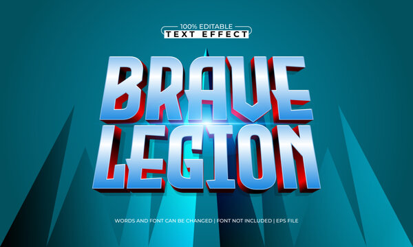 Brae Legion Editable Text Effect - Medieval Fantasy Typography for Heroic and Epic Design
