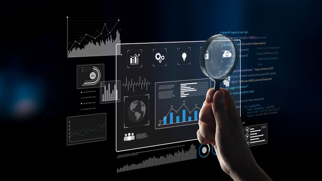 Data dashboard and analytics system supports business, analytics, and data insights through centralized charts, statistics, and monitoring interface Latch