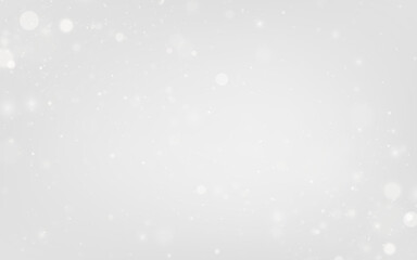 Fototapeta premium Soft white bokeh drift on transparent PNG layer. Smooth glow blends with floating particles soft. Ideal for elegant festive backgrounds.