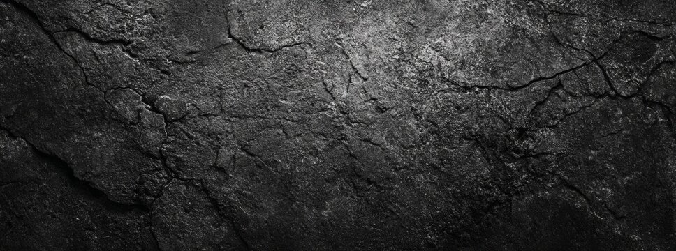 Old wall texture cement dark black gray  background abstract grey color design are light with white gradient background.